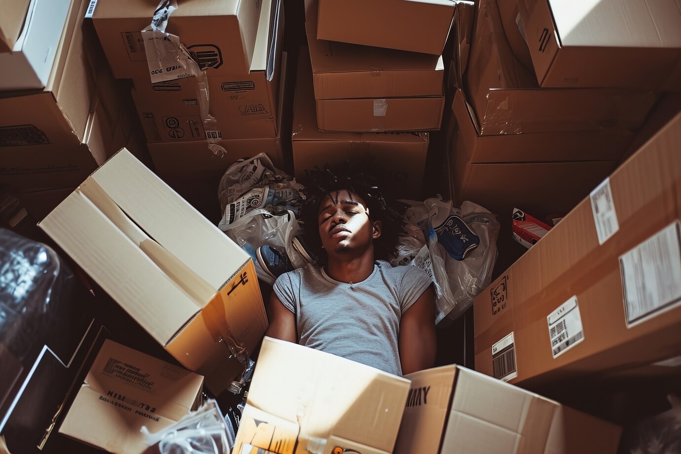 بسته‌ بندی نادرست در اسباب کشی